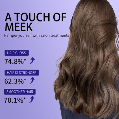 💜BUY 3 GET 2 FREE✨Purple Keratin Hair Mask - Intense Repair for Curly or Color-Treated Hair, Restores Shine & Softness in 3 Mins🌿🧴