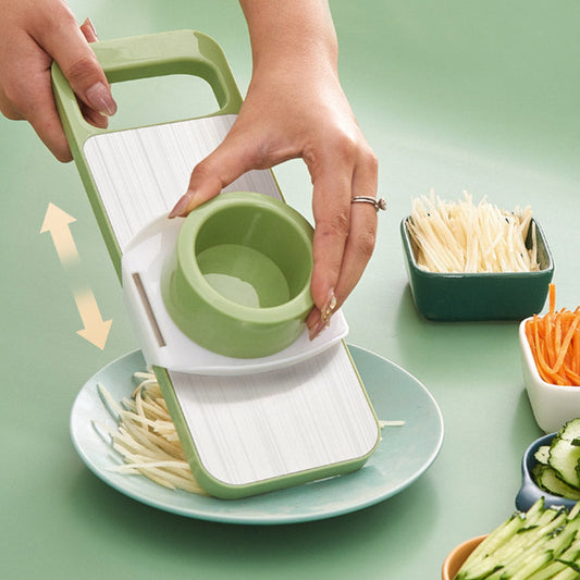 📢 50% OFF NOW! 🔪 Multifunctional Kitchen Chopper with Hand Guard – 3 Blades, Non-Slip Base & Quick Vegetables Chopping 🥕⚠️📦
