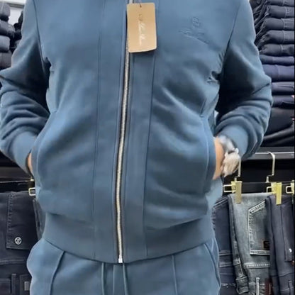🎉Hot Sale 50% Off✈️Men's Casual Jacket & Pants Two-Piece Set