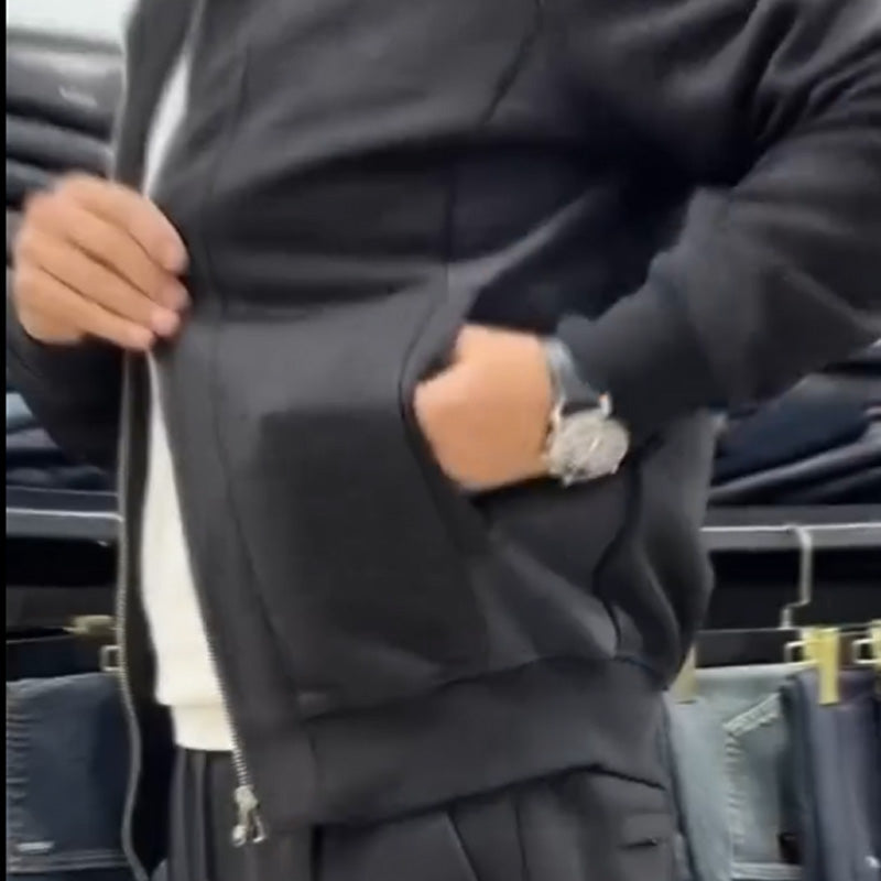🎉Hot Sale 50% Off✈️Men's Casual Jacket & Pants Two-Piece Set