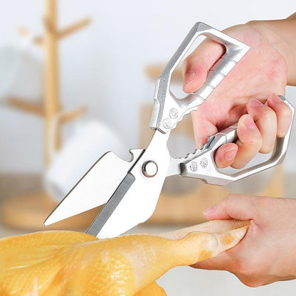 ✂️ BUY 2 GET 1 FREE! 🔥 Heavy-Duty Kitchen Scissors - Multi-Function & Dishwasher Safe, Perfect for Poultry, Herbs and Daily Use 🍗✨