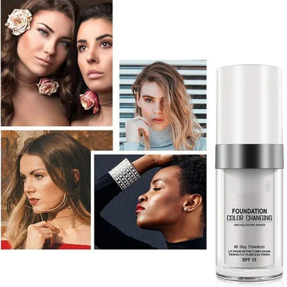 🔥Hot Sale Offers-Long-Lasting Moisturizing Colour Changing Foundation