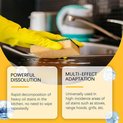 🏆 Last Day Special Price £9.99 ! 💐🔥Buy 2 Get 1 Free🔥Powerful Degreaser Cleaning Spray for Kitchen