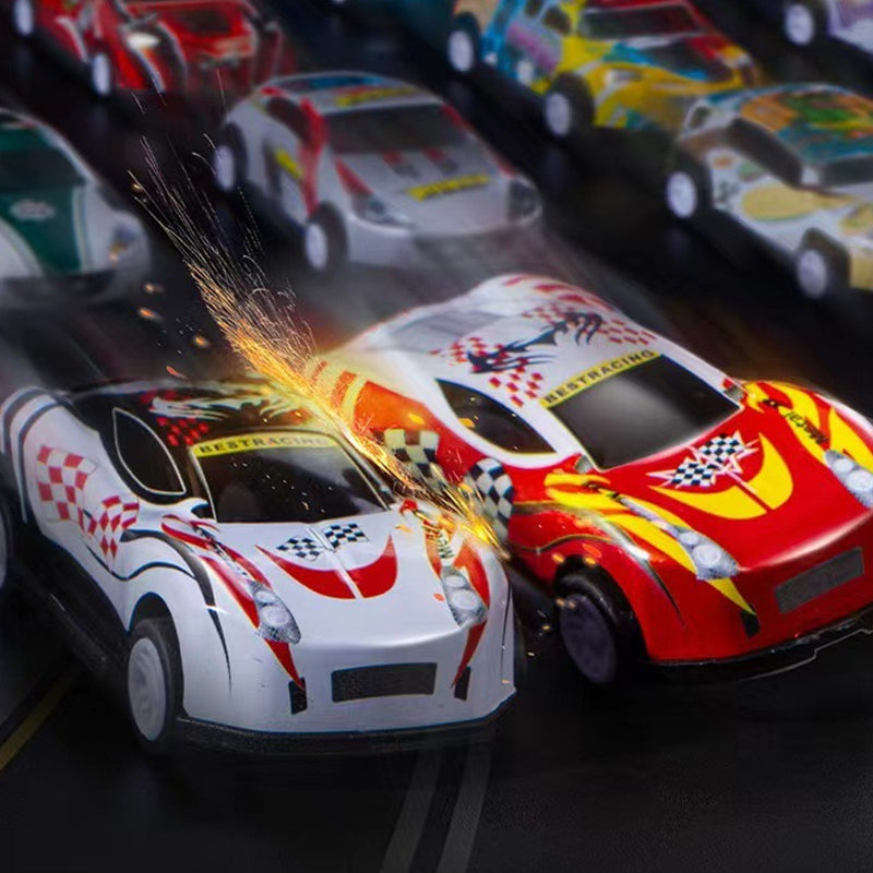 🔈🔈60% OFF! ✨ 48 Mini Cars with Built-in Garage - Interactive Play with Sound Effects and Race Track for Kids 🚗🎪