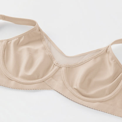 🏆Last Day £14.99!!- BUY 1 GET 1 FREE(Add 2pcs to your shopping cart)💐Women's Elegant Sheer Full Coverage Plus Size Bra