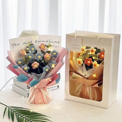🔥 Handmade crocheted flower bouquet 💐✨