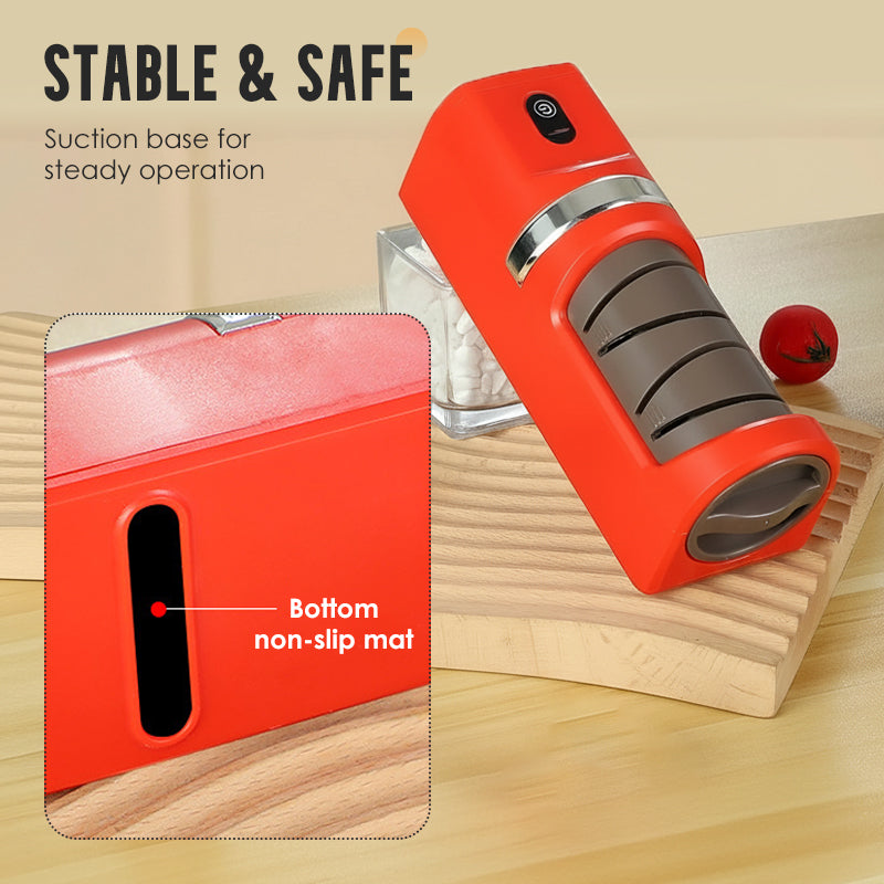 ⚡50K+ SOLD!🔥Automatic Kitchen Knife Sharpener