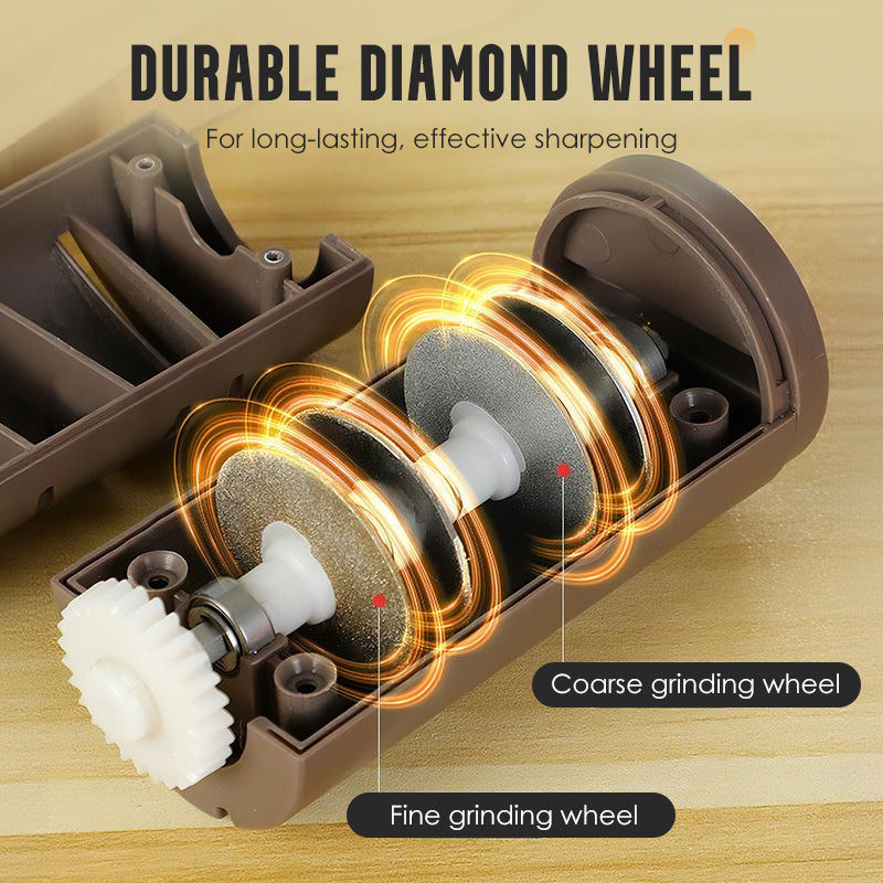 ⚡50K+ SOLD!🔥Automatic Kitchen Knife Sharpener