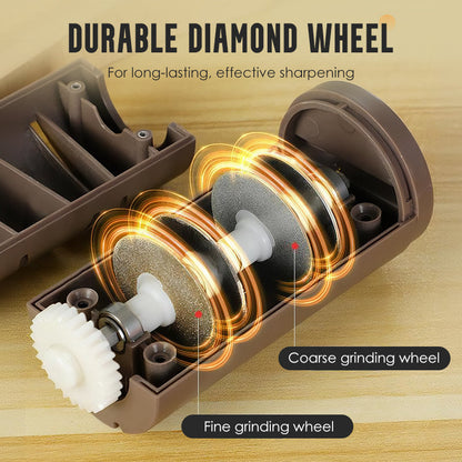 ⚡50K+ SOLD!🔥Automatic Kitchen Knife Sharpener