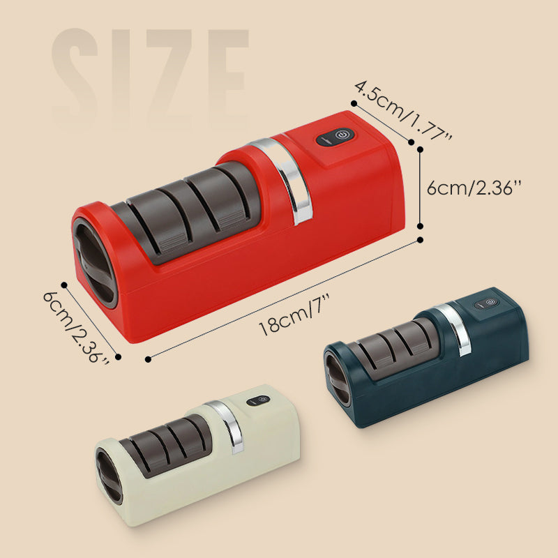 ⚡50K+ SOLD!🔥Automatic Kitchen Knife Sharpener