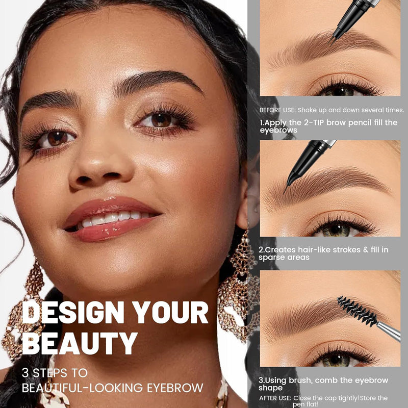 🥳2026 HOT SALE🥳 Waterproof & Smudge-Proof Brow Pen