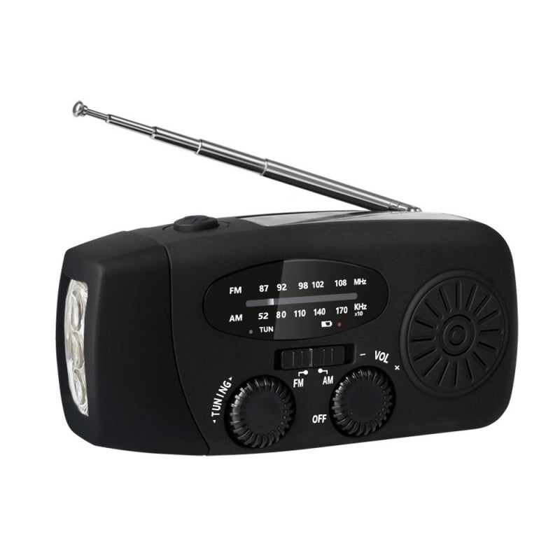 Multifunctionele Draagbare Noodradio op Zonne-energie