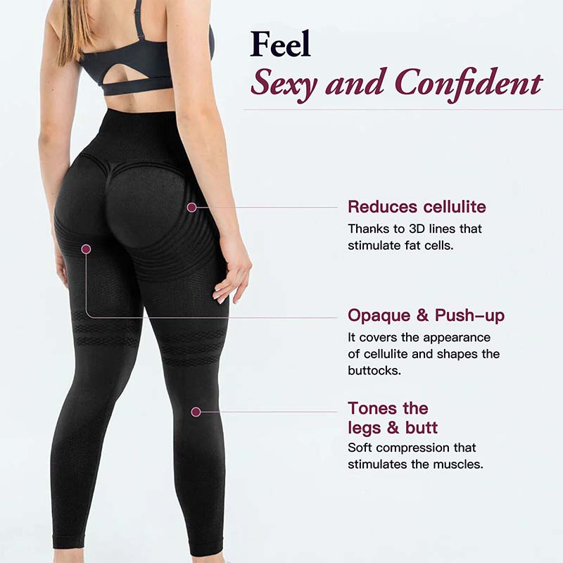 🔥2026 HOT SALE💞50K+ SOLD!⚡High-Waist Tummy Control & Butt Lifting POWERCELLS™ 3D Metabolic Booster Leggings