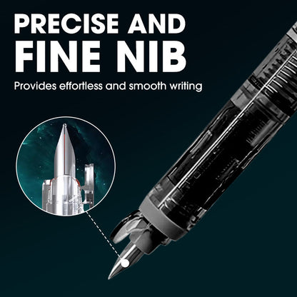 ✒️Quick-Dry Retractable Fountain Pen🏫💼
