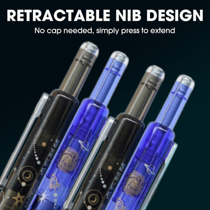 ✒️Quick-Dry Retractable Fountain Pen🏫💼