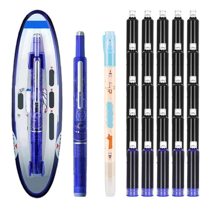 ✒️Quick-Dry Retractable Fountain Pen🏫💼