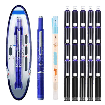 ✒️Quick-Dry Retractable Fountain Pen🏫💼
