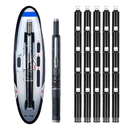 ✒️Quick-Dry Retractable Fountain Pen🏫💼