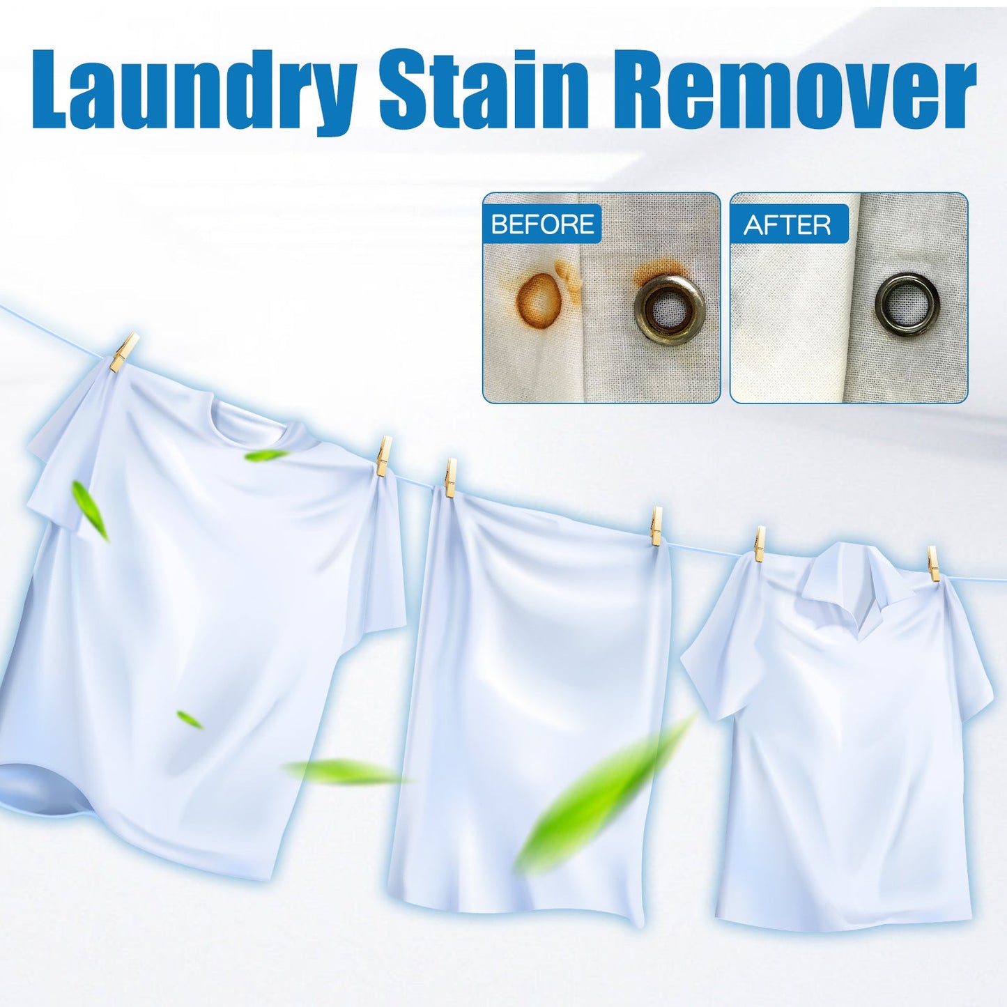 🏆 Last Day Special Price £9.99 ! 💐🔥Buy 2 Get 1 Free🔥Powerful Laundry Stain Remover Spray
