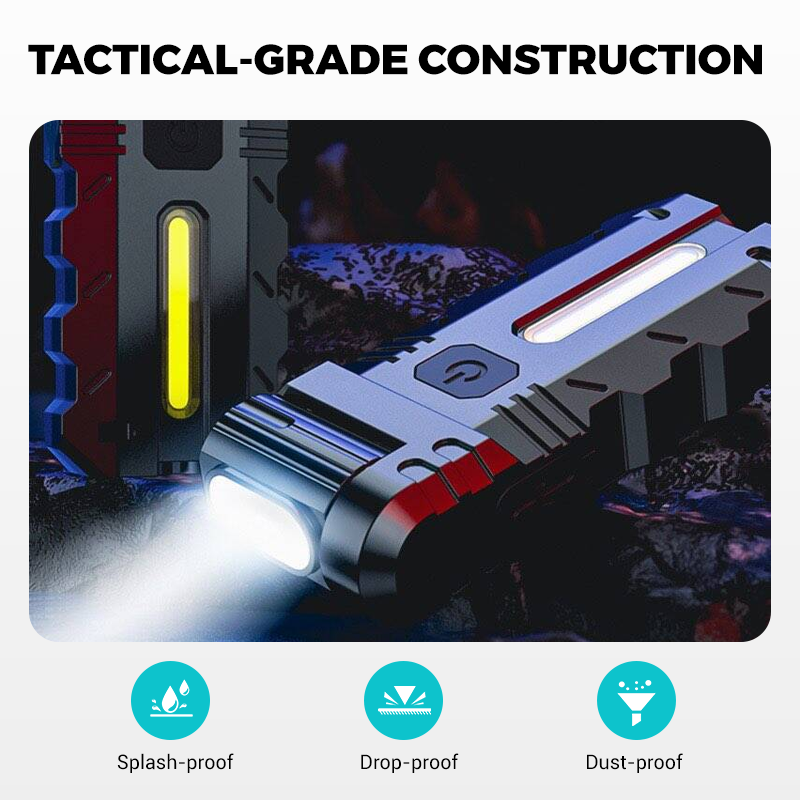 🥳2026 HOT SALE🥳💞50K+ SOLD!👴🛠️ 50% OFF! 180° Rotating LED Work Light – Magnetic base, hands-free & rechargeable. Bright light for DIY, car & home repairs. 🔦⚡