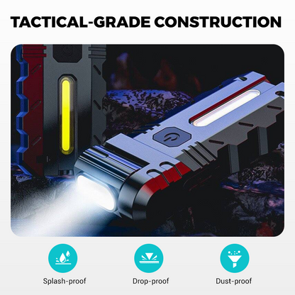 🥳2026 HOT SALE🥳💞50K+ SOLD!👴🛠️ 50% OFF! 180° Rotating LED Work Light – Magnetic base, hands-free & rechargeable. Bright light for DIY, car & home repairs. 🔦⚡