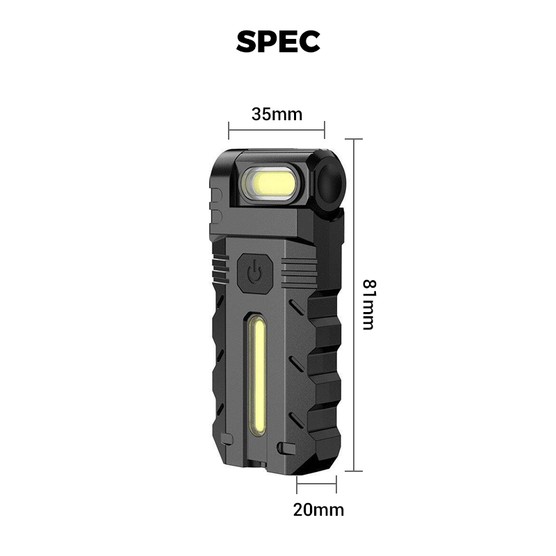 🥳2026 HOT SALE🥳💞50K+ SOLD!👴🛠️ 50% OFF! 180° Rotating LED Work Light – Magnetic base, hands-free & rechargeable. Bright light for DIY, car & home repairs. 🔦⚡