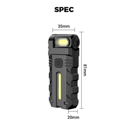 🥳2026 HOT SALE🥳💞50K+ SOLD!👴🛠️ 50% OFF! 180° Rotating LED Work Light – Magnetic base, hands-free & rechargeable. Bright light for DIY, car & home repairs. 🔦⚡