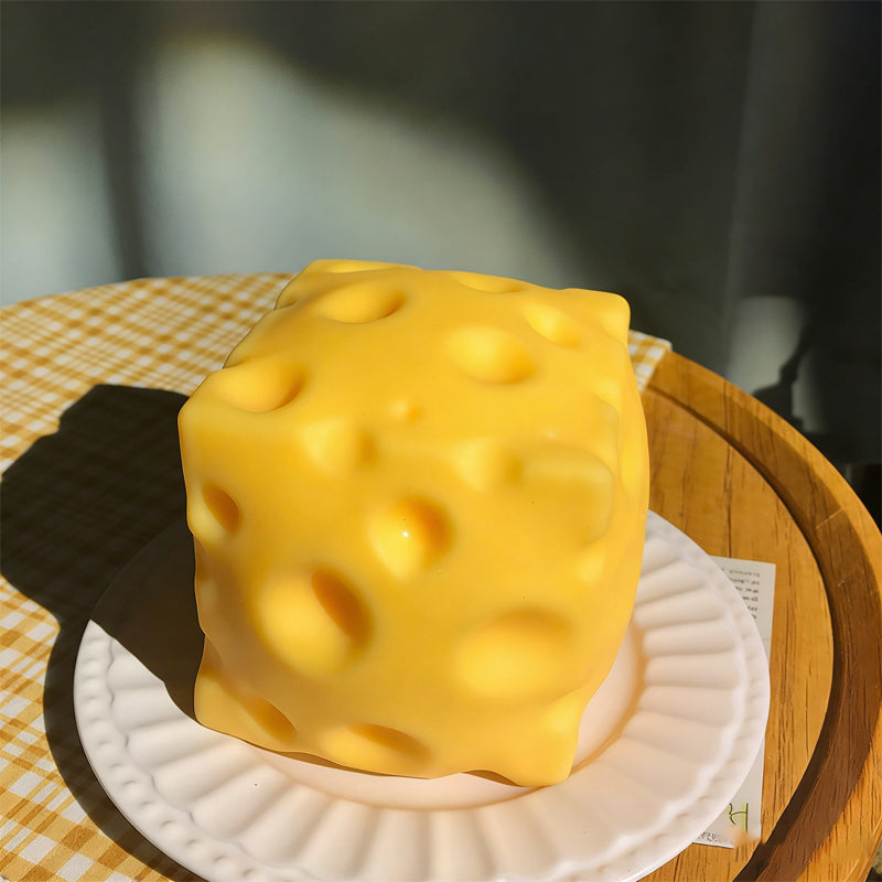 📢📢60% OFF !!!⏰Giant Cheese Stress Toy – Therapeutic Relief with Satisfying Squeeze! ✨