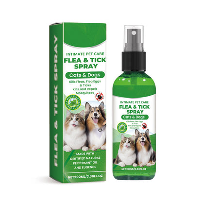 🔥Limited Time Promotion 50% OFF🐶🐱Natural Flea & Tick Spray for Dogs and Cats🐾 Keep Your Beloved Pet Free From Pests