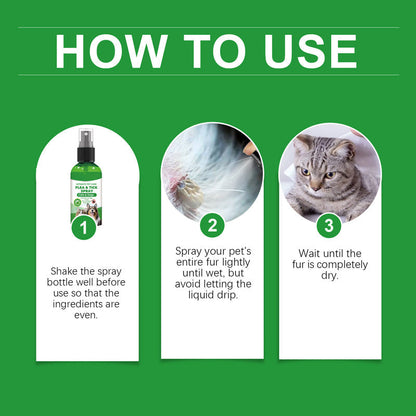🔥Limited Time Promotion 50% OFF🐶🐱Natural Flea & Tick Spray for Dogs and Cats🐾 Keep Your Beloved Pet Free From Pests