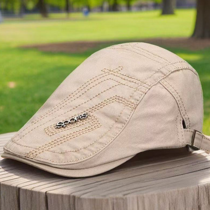 🧢 New arrival Sale🌬️ All-Season Breathable Classic Flat Cap – Ivy Design, Adjustable Fit & Versatile Colors 💼