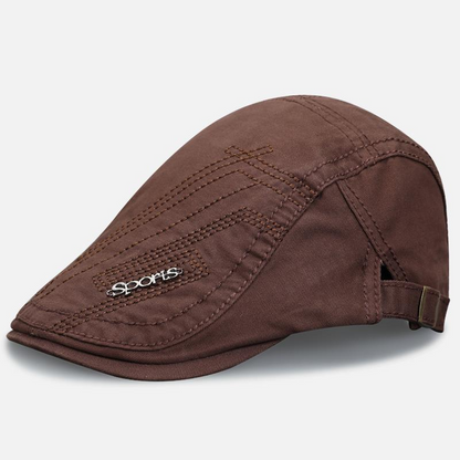 🧢 New arrival Sale🌬️ All-Season Breathable Classic Flat Cap – Ivy Design, Adjustable Fit & Versatile Colors 💼