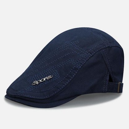 🧢 New arrival Sale🌬️ All-Season Breathable Classic Flat Cap – Ivy Design, Adjustable Fit & Versatile Colors 💼
