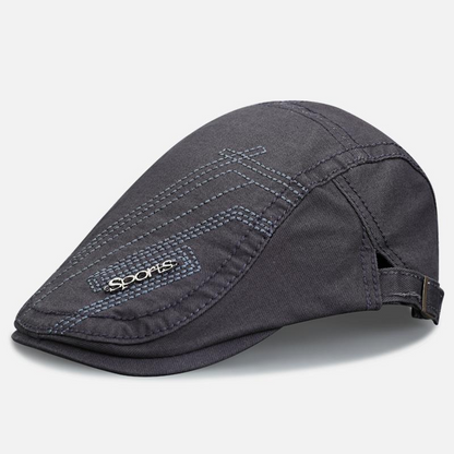 🧢 New arrival Sale🌬️ All-Season Breathable Classic Flat Cap – Ivy Design, Adjustable Fit & Versatile Colors 💼