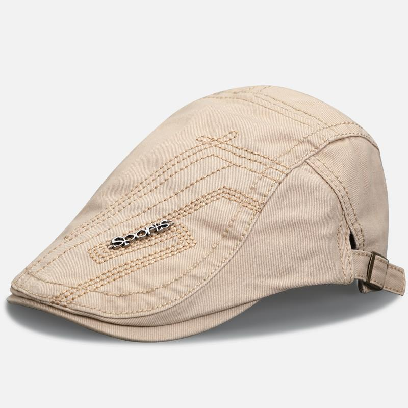 🧢 New arrival Sale🌬️ All-Season Breathable Classic Flat Cap – Ivy Design, Adjustable Fit & Versatile Colors 💼