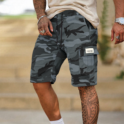 Men's Relaxed Fit Tactical Cargo Shorts – Multiple pockets, durable fabric & perfect for outdoor, work or daily wear 🔥