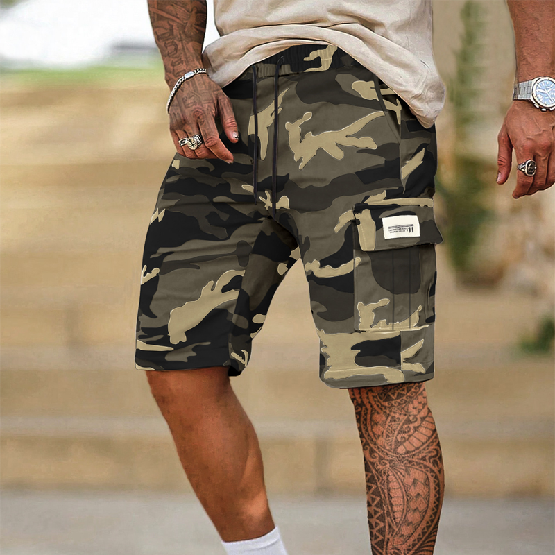 Men's Relaxed Fit Tactical Cargo Shorts – Multiple pockets, durable fabric & perfect for outdoor, work or daily wear 🔥