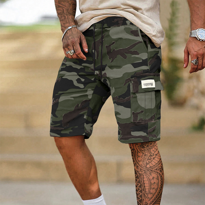 Men's Relaxed Fit Tactical Cargo Shorts – Multiple pockets, durable fabric & perfect for outdoor, work or daily wear 🔥