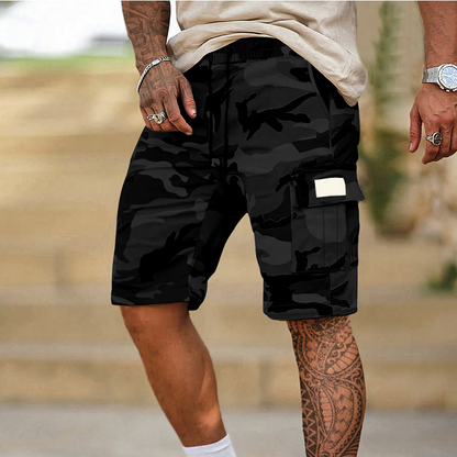 Men's Relaxed Fit Tactical Cargo Shorts – Multiple pockets, durable fabric & perfect for outdoor, work or daily wear 🔥