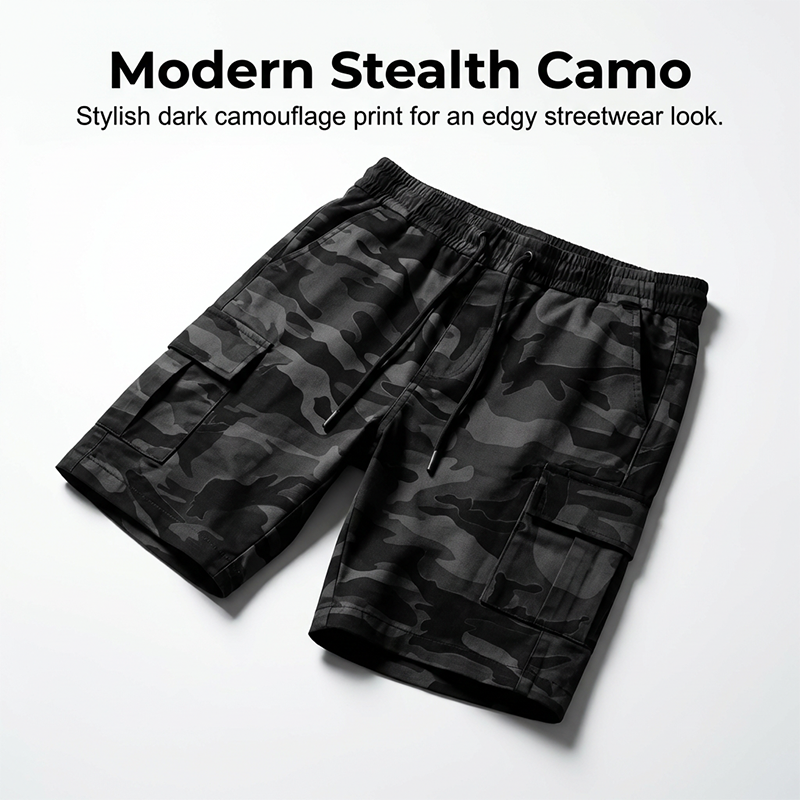 Men's Relaxed Fit Tactical Cargo Shorts – Multiple pockets, durable fabric & perfect for outdoor, work or daily wear 🔥