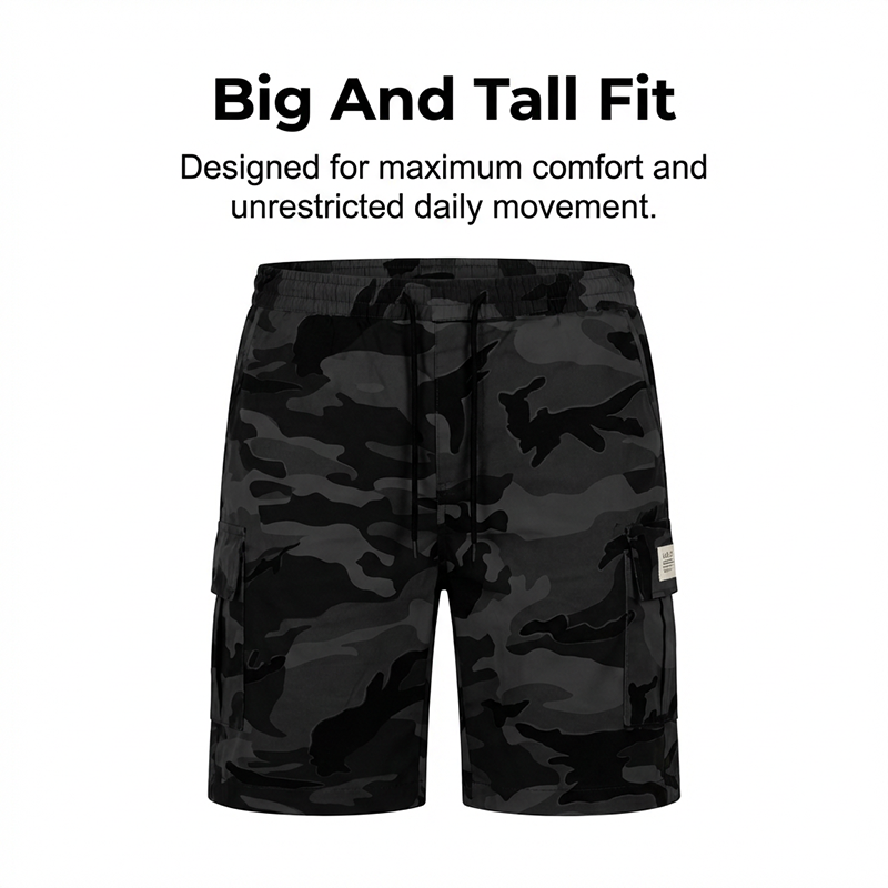 Men's Relaxed Fit Tactical Cargo Shorts – Multiple pockets, durable fabric & perfect for outdoor, work or daily wear 🔥
