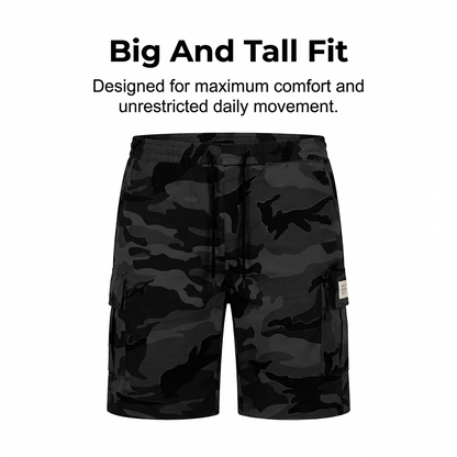 Men's Relaxed Fit Tactical Cargo Shorts – Multiple pockets, durable fabric & perfect for outdoor, work or daily wear 🔥