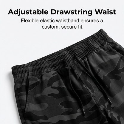 Men's Relaxed Fit Tactical Cargo Shorts – Multiple pockets, durable fabric & perfect for outdoor, work or daily wear 🔥