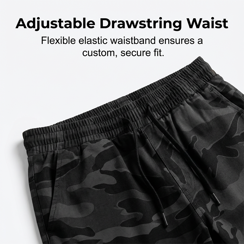 Men's Relaxed Fit Tactical Cargo Shorts – Multiple pockets, durable fabric & perfect for outdoor, work or daily wear 🔥