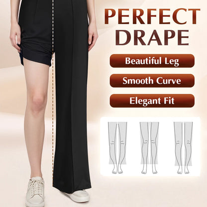 🎁New arrival 70% OFF💥Women's High-Waist Wide-Leg Trousers