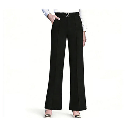 🎁New arrival 70% OFF💥Women's High-Waist Wide-Leg Trousers