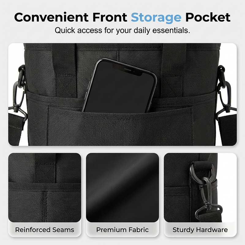 🔥4-Cup Drink Carrier Tote with Shoulder Strap