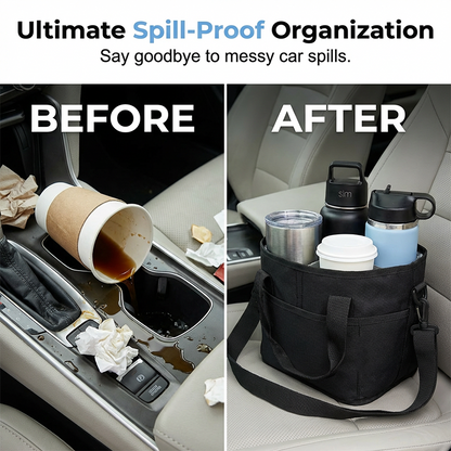 🔥4-Cup Drink Carrier Tote with Shoulder Strap