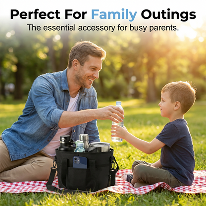🔥4-Cup Drink Carrier Tote with Shoulder Strap