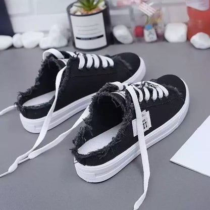 🎁2026 New Arrivals 50% OFF💥Women's Denim Mule Trainers – Easy Slip-On, Comfortable Sole & Perfect for a Casual Summer Look ☀️